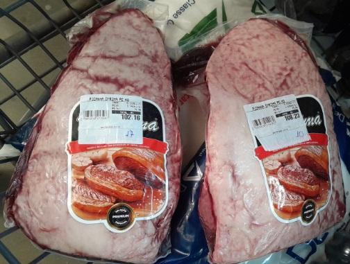 Homem é preso em flagrante ao tentar furtar picanha em supermercado de Patrocínio