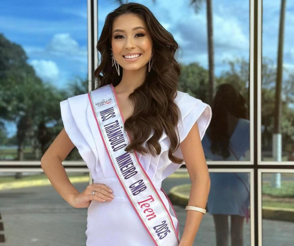 Letícia Camille, de Patrocínio, conquista 3º lugar no Miss Brasil CNB Teen 2025