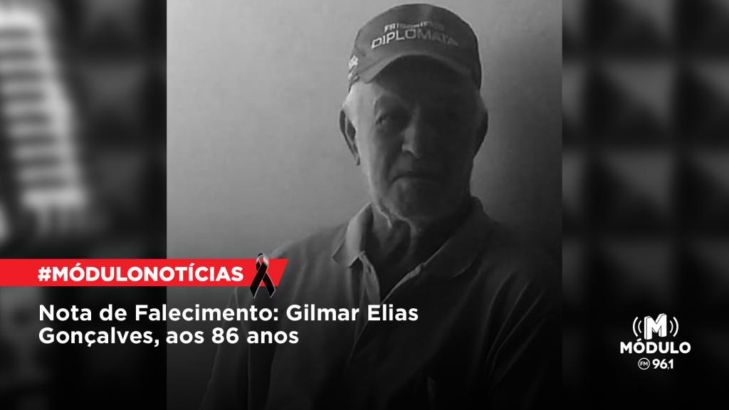 Nota de Falecimento: Gilmar Elias Gonçalves, aos 86 anos