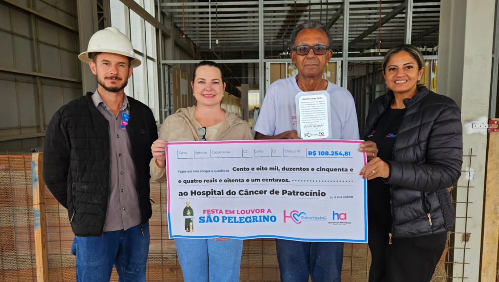 6ª Festa em Louvor a São Pelegrino arrecada mais de R$ 108 mil em prol do Hospital do Câncer de Patrocínio