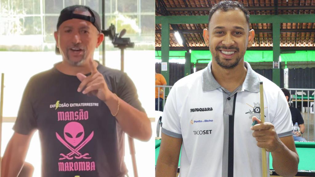 Baianinho de Mauá e Gugu Sem Medo se enfrentam neste sábado no 3º Mega Torneio de Sinuca do Dudu