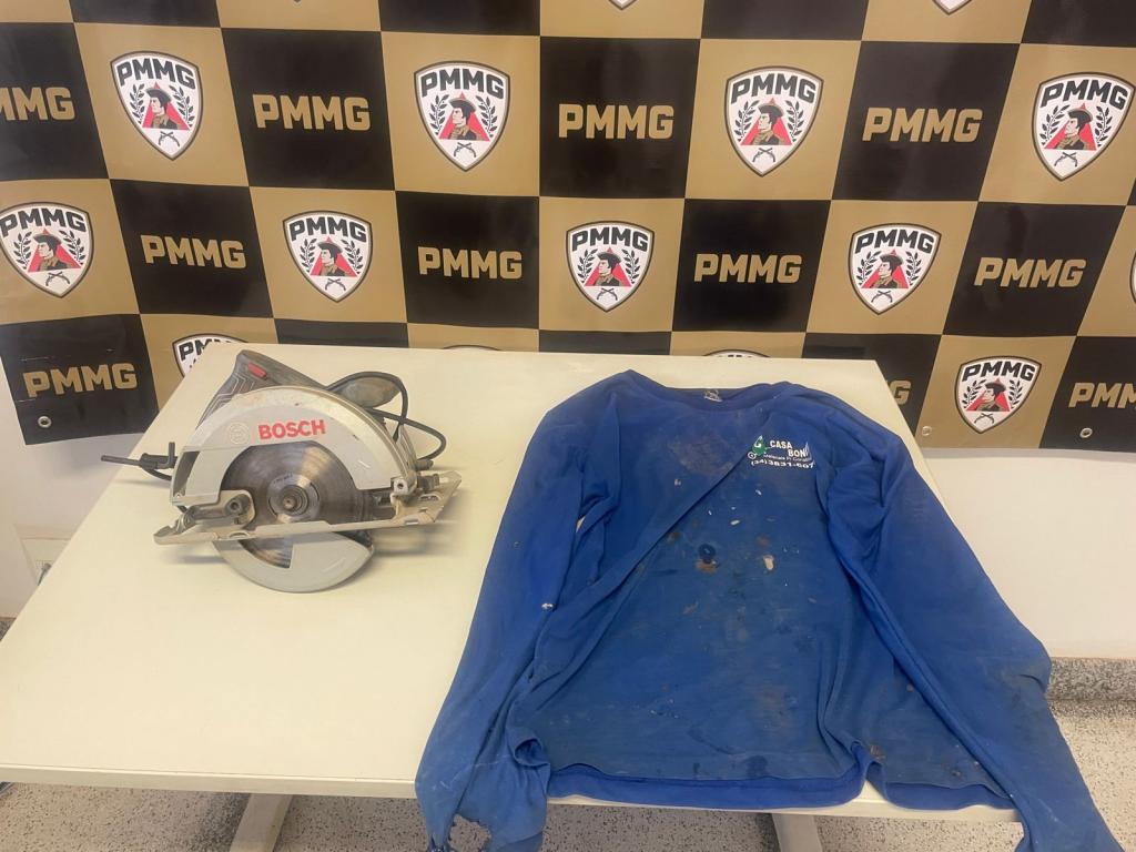 Homem com tornozeleira eletrônica furta serra em obra e...