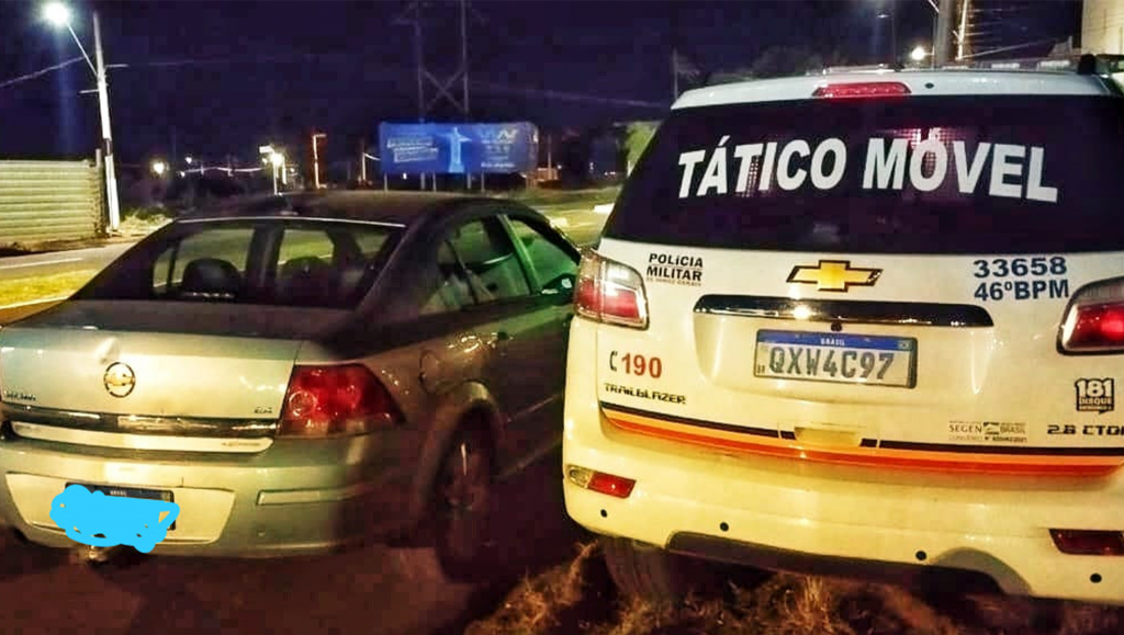 Homem é preso em Patrocínio com carro furtado em...