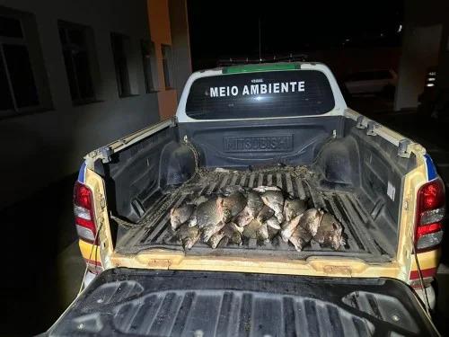 Três homens são presos em Guimarânia por pesca predatória...