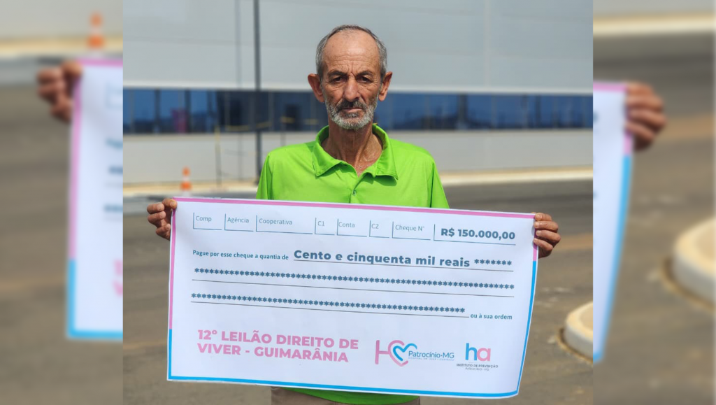 HC Patrocínio recebe repasse de R$ 150 mil proveniente...