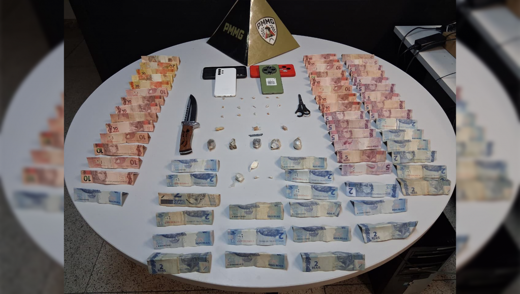 Operação da PM resulta em três presos e apreensão...