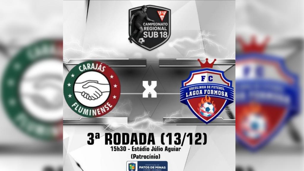 Após golear adversário, Carajás/Fluminense volta a campo neste sábado pelo Regional Sub-18