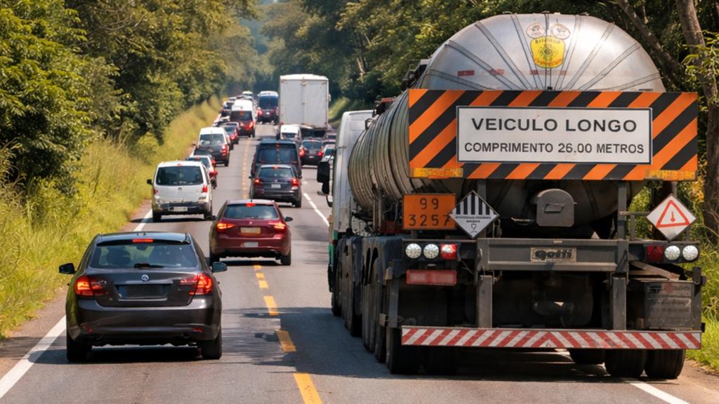 Estradas mineiras terá restrição para circulação de veículos de grande porte no Natal e Réveillon