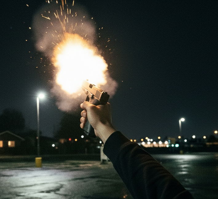 Disparo de arma de fogo é registrado no bairro...