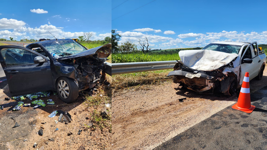 Grave acidente na MGC-462 deixa dois feridos em Patrocínio