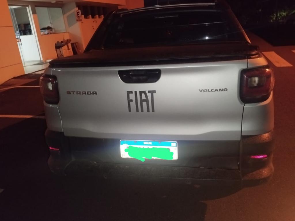Imagem 1 do post Caminhonete clonada é apreendida e dois homens são presos na MGC-462, em Patrocínio