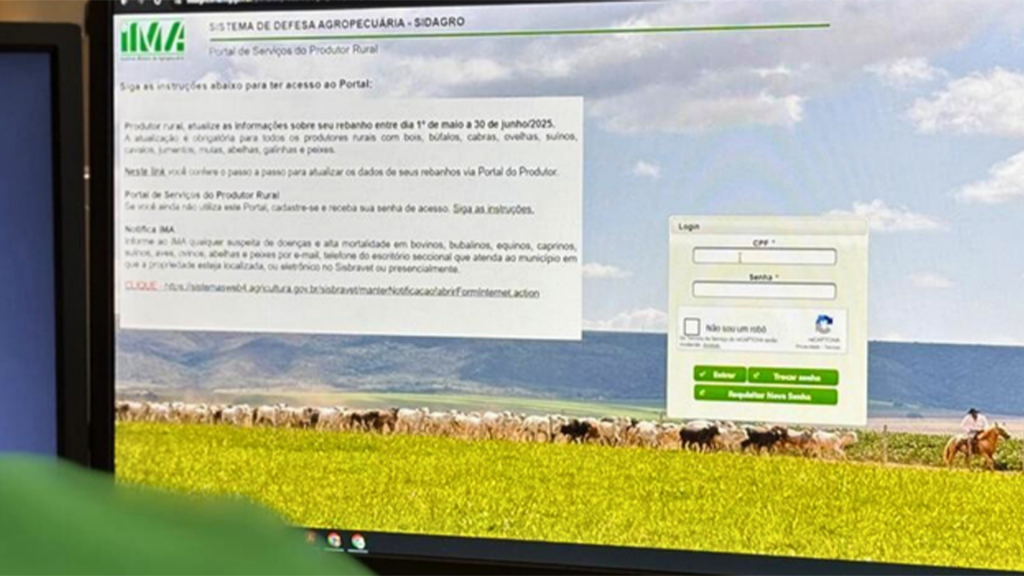 Portal do IMA permite emissão de documentos sanitários pela...