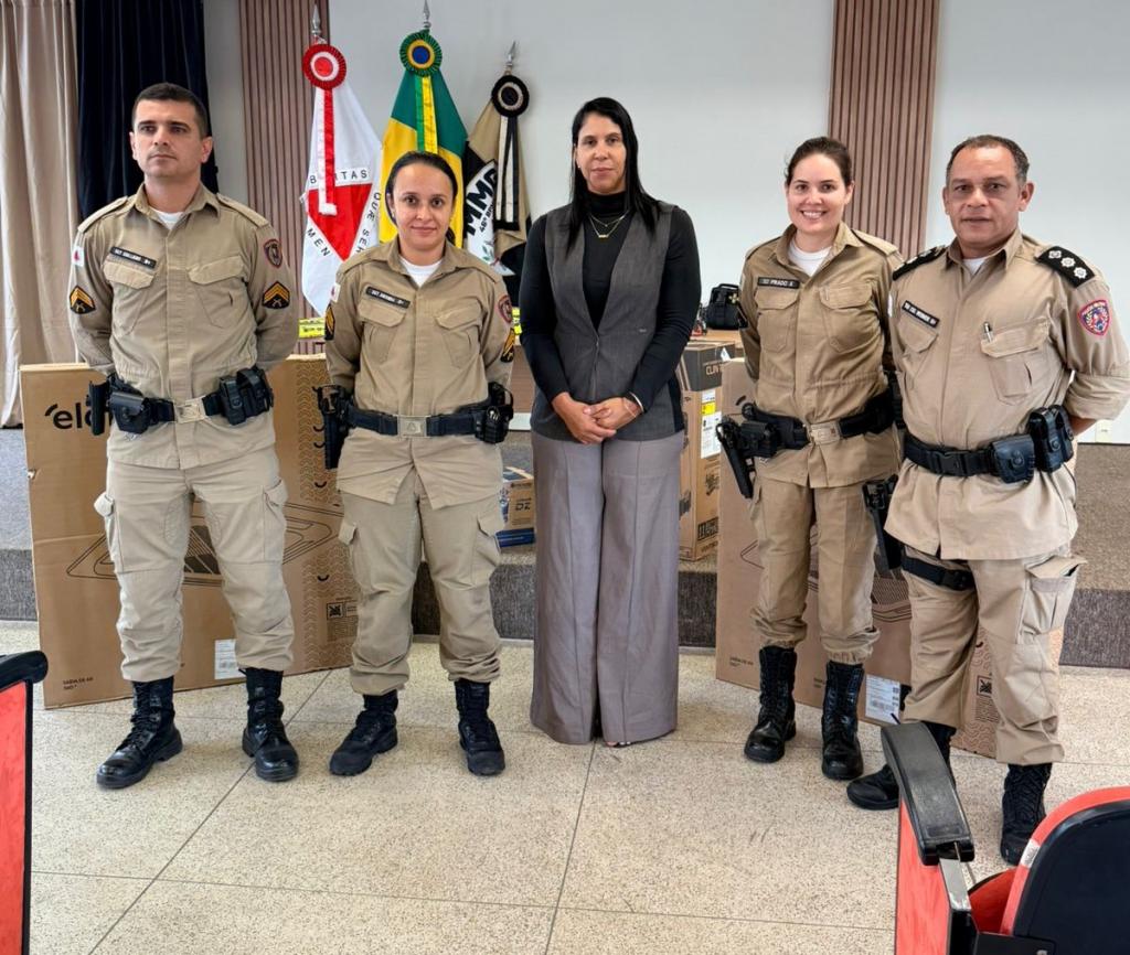 46º BPM recebe equipamentos do Conselho da Comunidade na Execução Penal