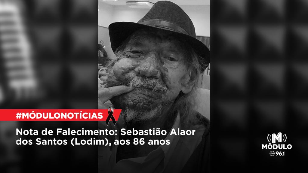 Nota de Falecimento: Sebastião Alaor dos Santos (Lodim), aos 86 anos